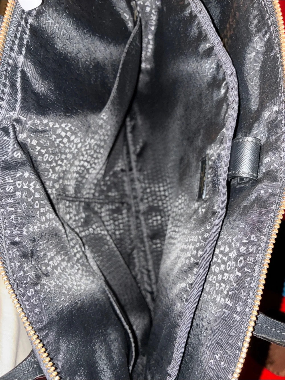 kate spade Black Nylon Laptop Tote with Dual Straps